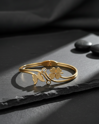 Solika Butterfly & Clover Bracelet