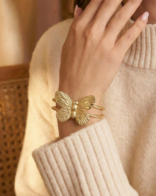 Solika Golden Blossom Cuff