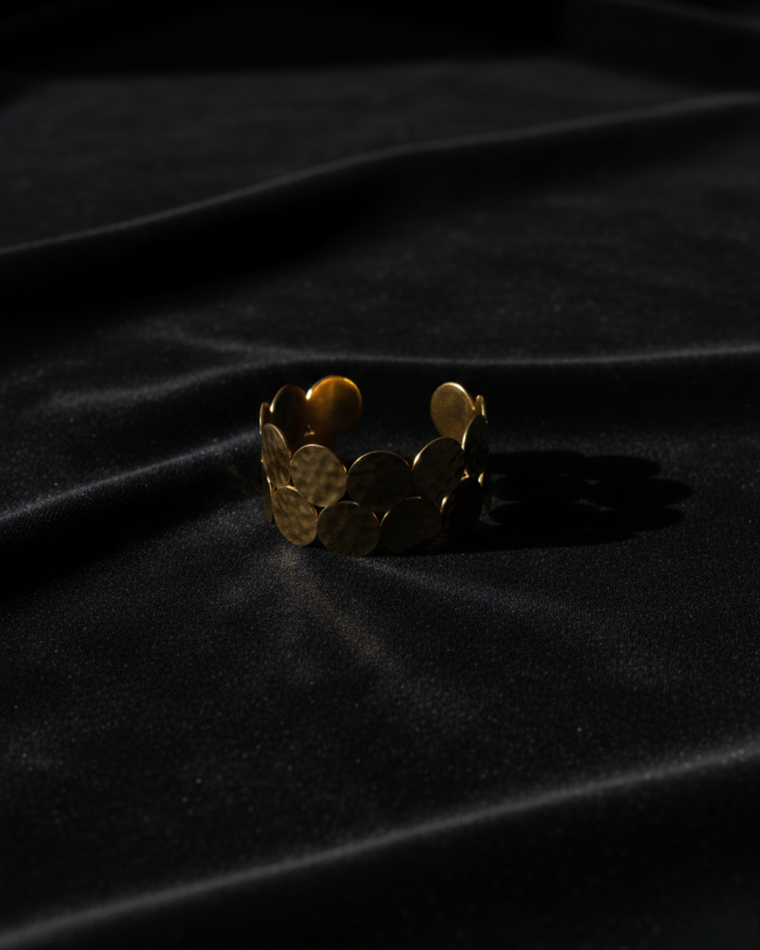 Solika Gold Coin Cuff