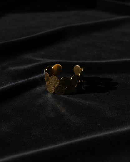 Solika Gold Coin Cuff