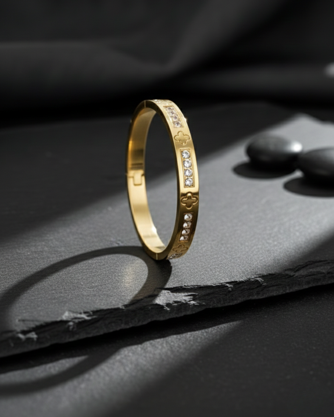 Solika Gold Clover Bracelet