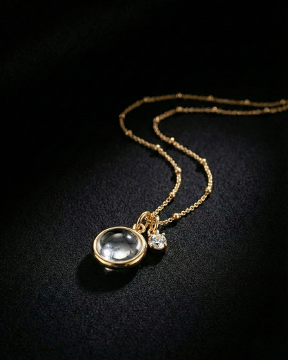 Solika Crystal Charm Necklace
